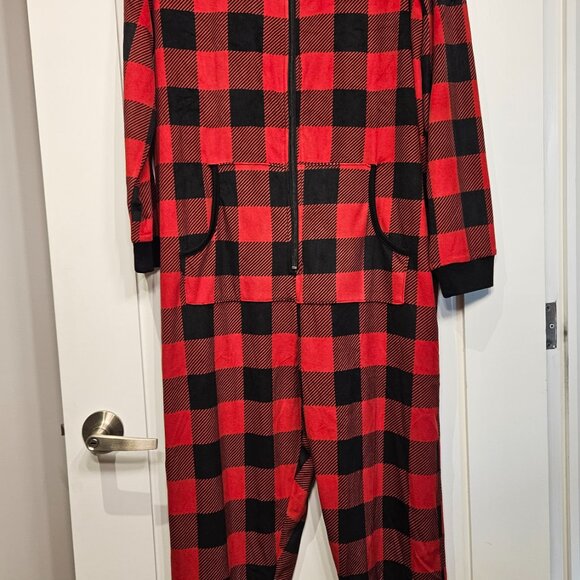 Ricki's Plaid Romper PJ's NWT - Picture 2 of 4